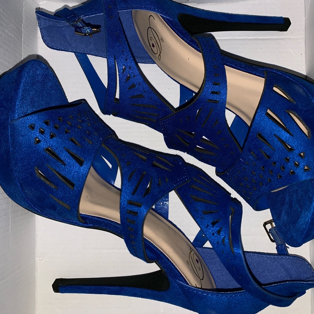 Royal Blue heels